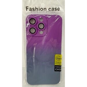 Apple iPhone 15 Pro Max‎ Case Phone Cover Shockproof Mag Safe Purple Gray NEW